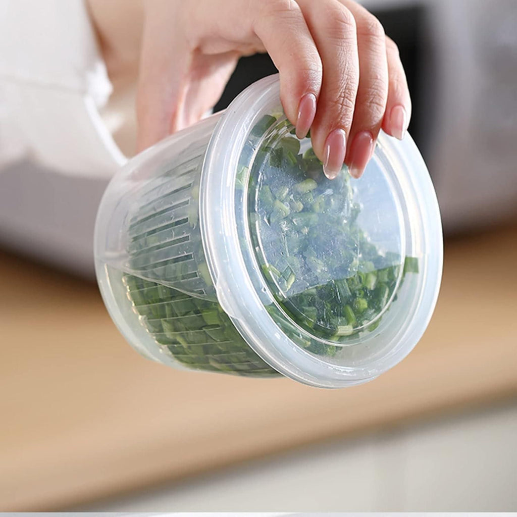 Fridge Organizer Food Storage Leakproof Container (Set Of 2 Pcs)