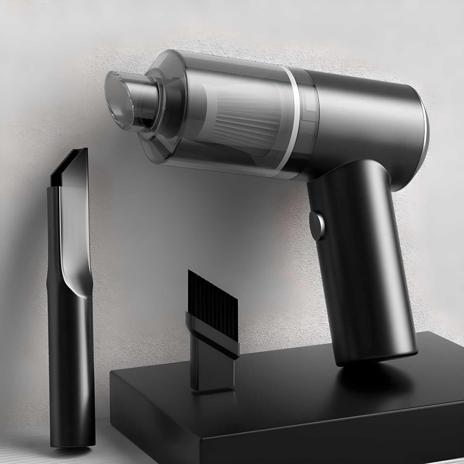 Portable Vacuum Cleaner – Car & Home Deep Cleaning Tool (Rechargeable)